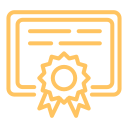 Learning and certification icon